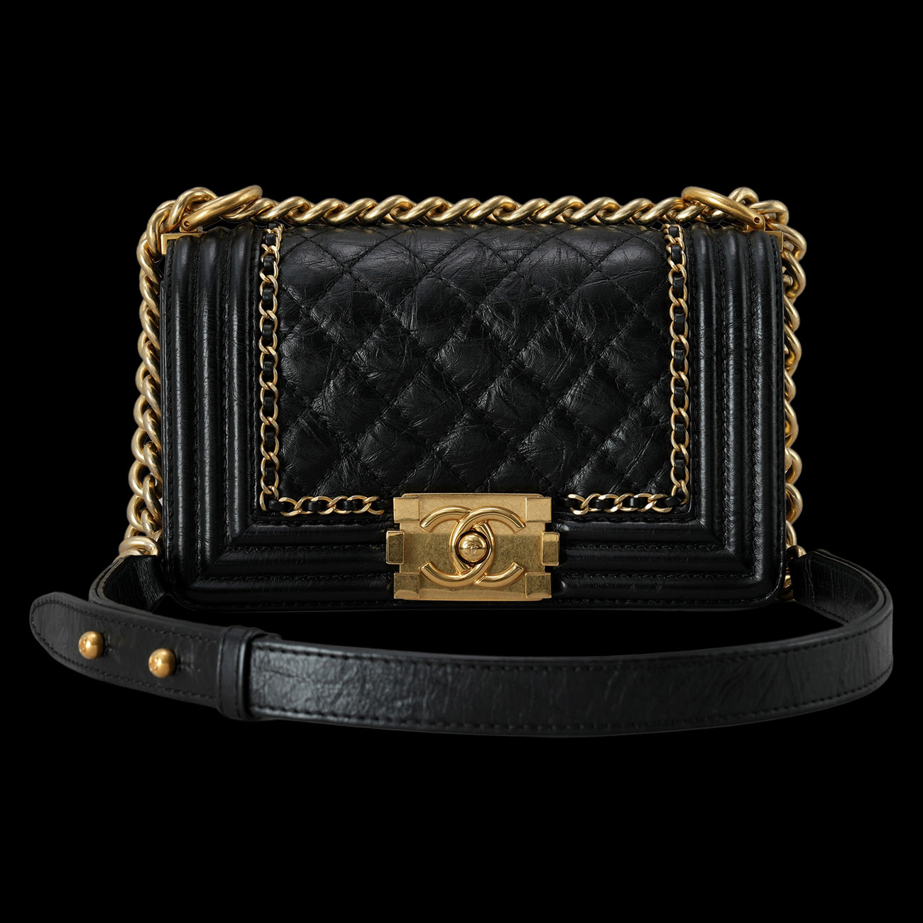 CHANEL(USED)샤넬 시즌 보이샤넬 스몰