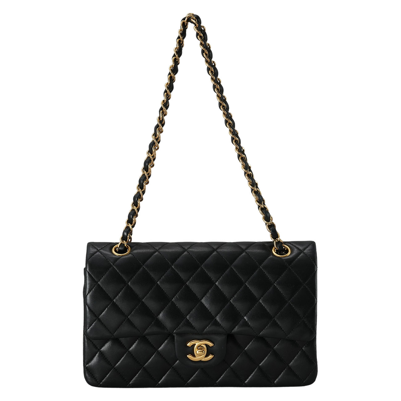 CHANEL(USED)샤넬 클래식 램스킨 미듐
