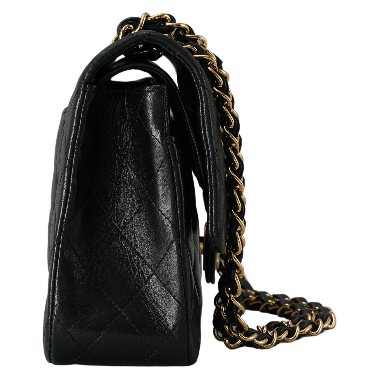 CHANEL(USED)샤넬 클래식 램스킨 미듐