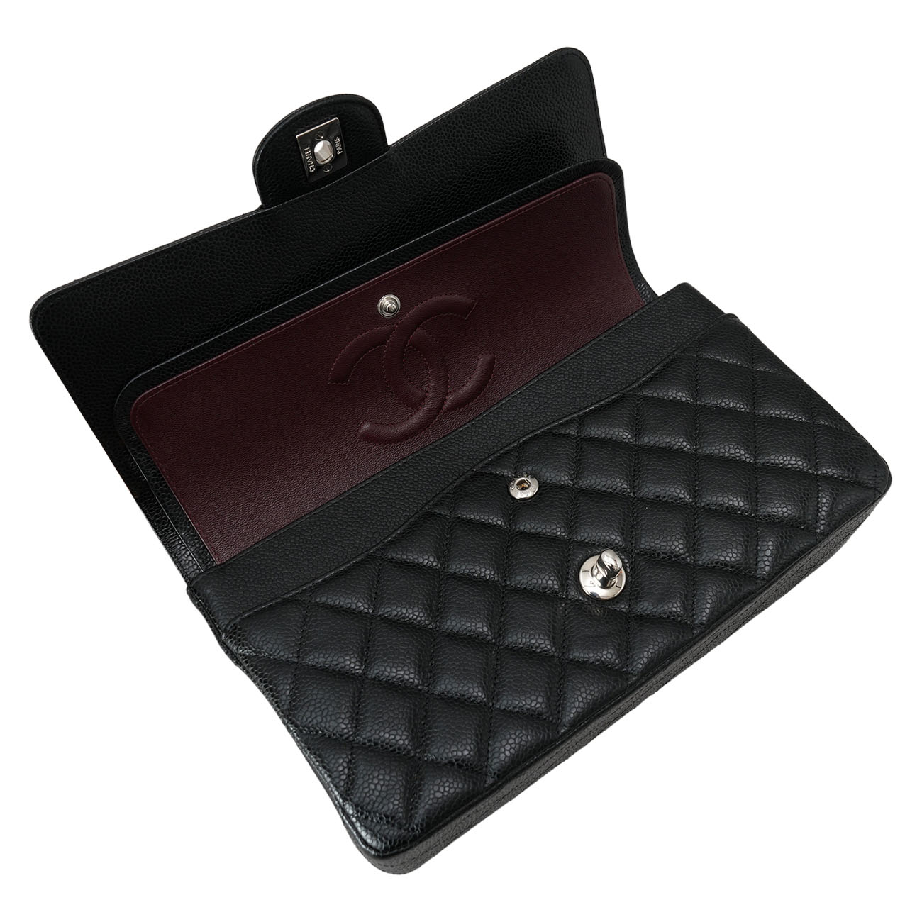 CHANEL(USED)샤넬 캐비어 클래식 미듐 플랩백