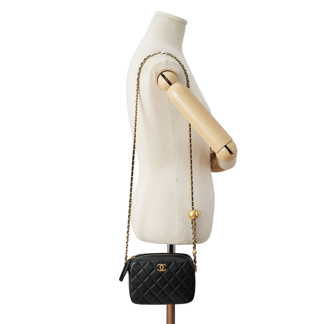 CHANEL(USED)샤넬 시즌 골든볼 카메라백
