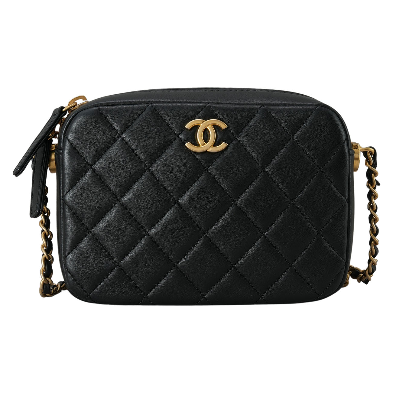 CHANEL(USED)샤넬 시즌 골든볼 카메라백