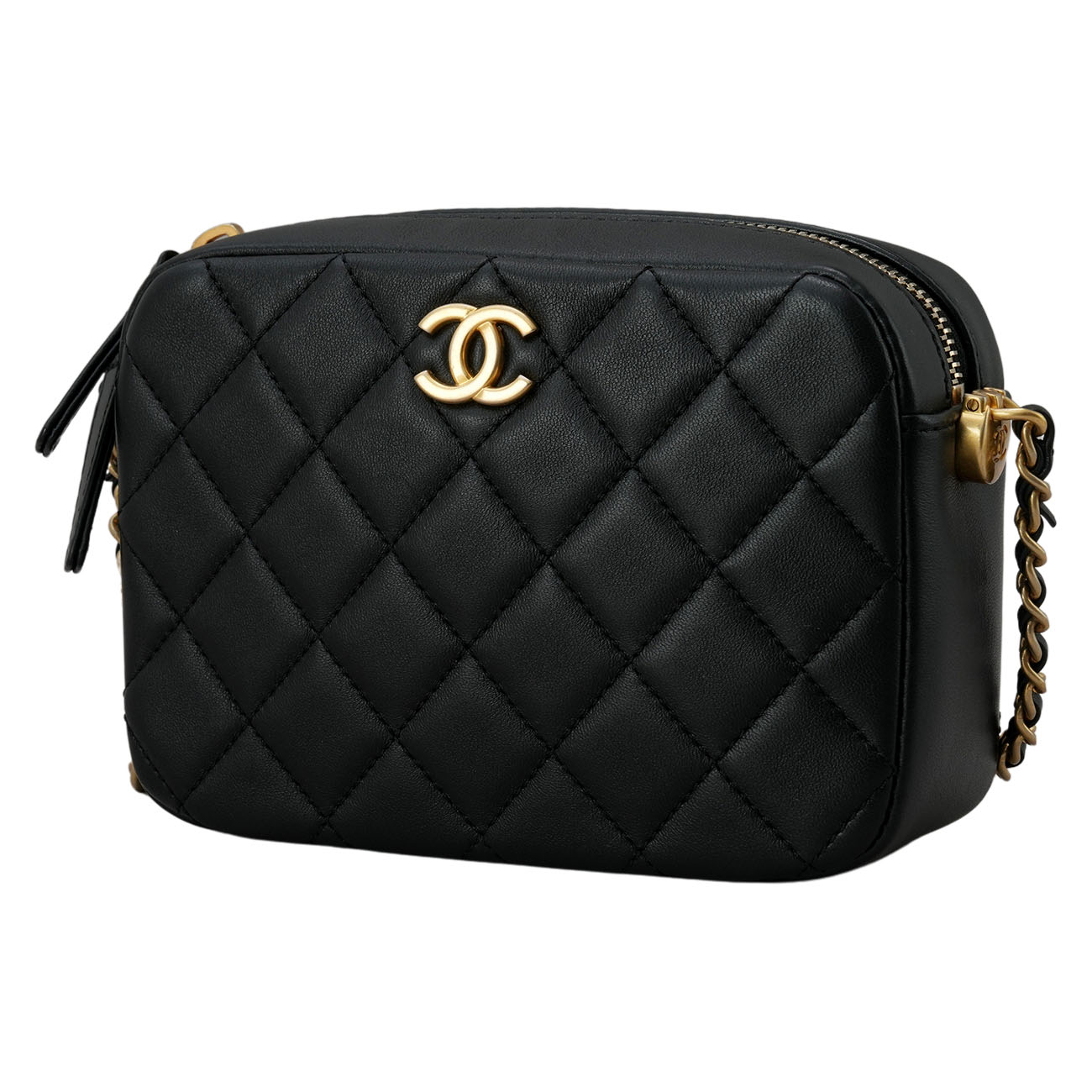 CHANEL(USED)샤넬 시즌 골든볼 카메라백