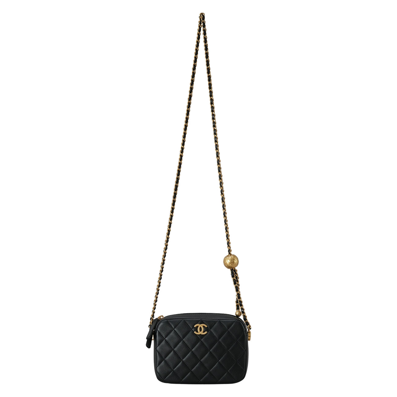 CHANEL(USED)샤넬 시즌 골든볼 카메라백