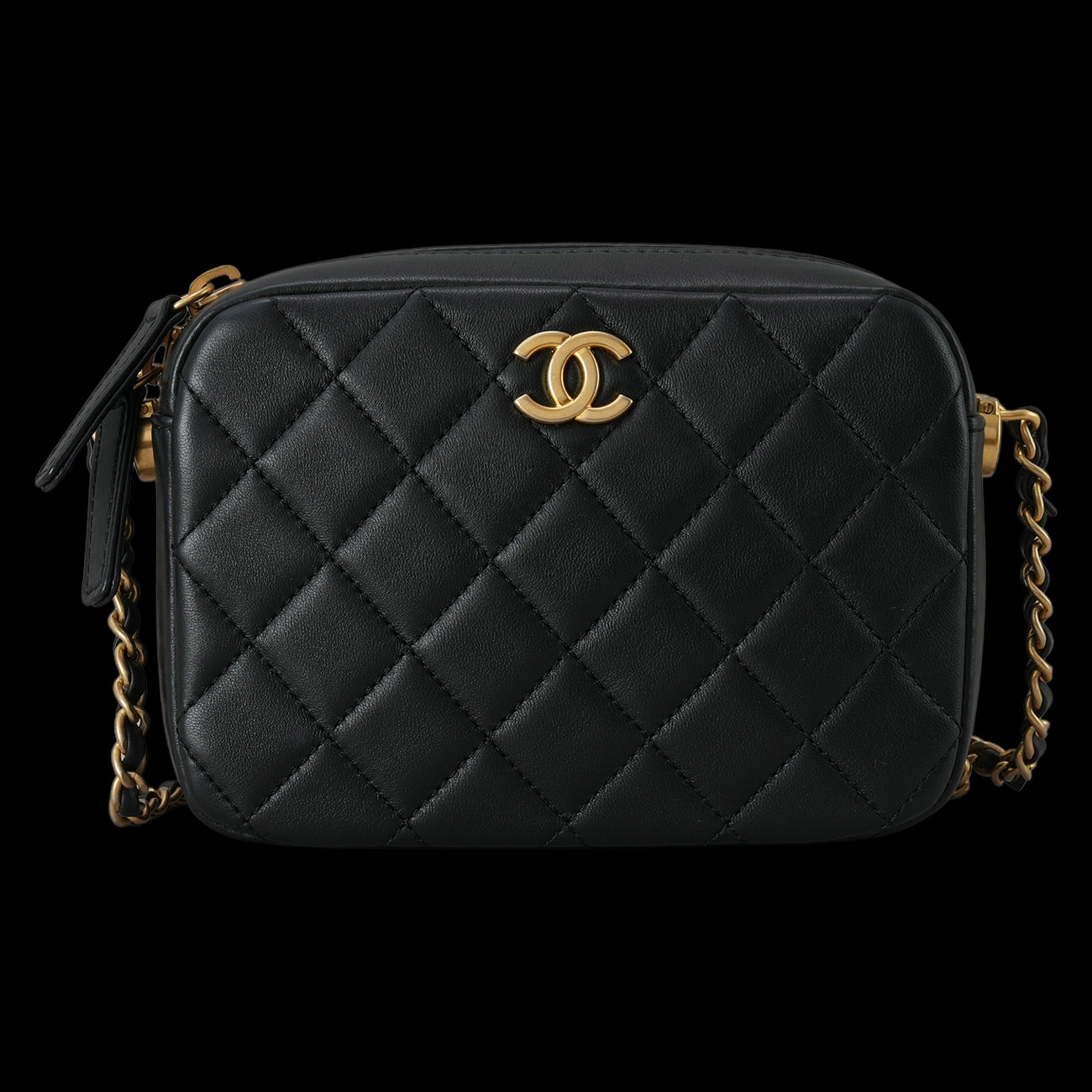CHANEL(USED)샤넬 시즌 골든볼 카메라백