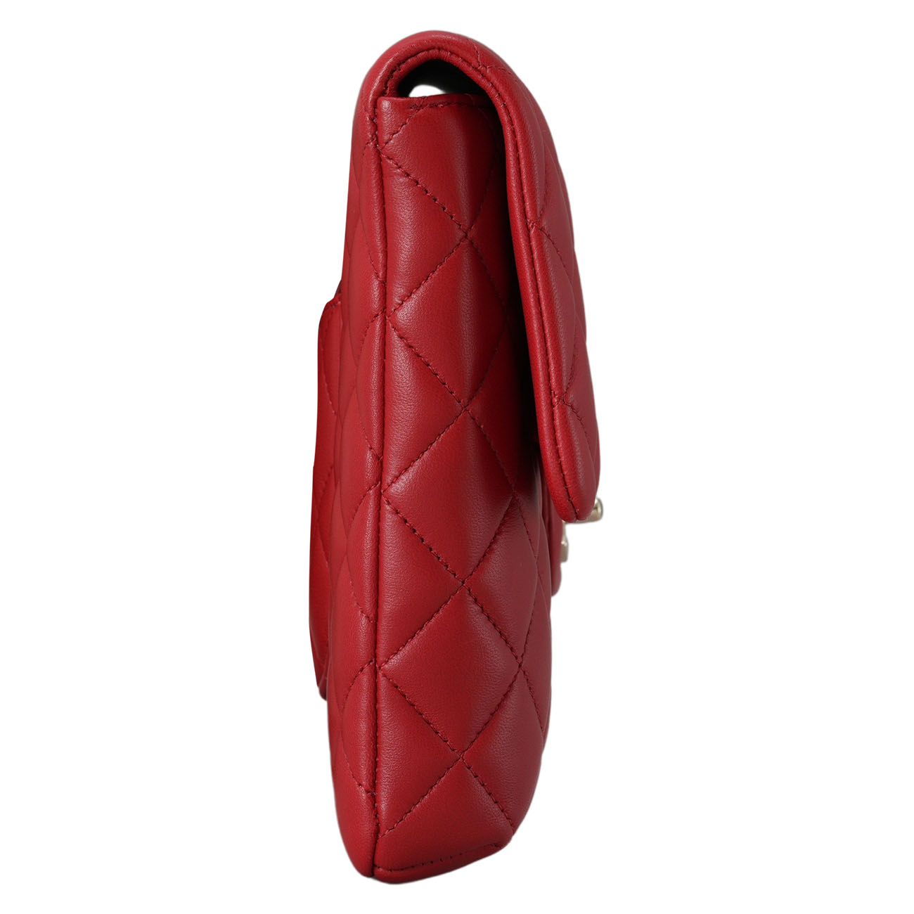 CHANEL(USED)샤넬 램스킨 클래식 플랩 클러치백