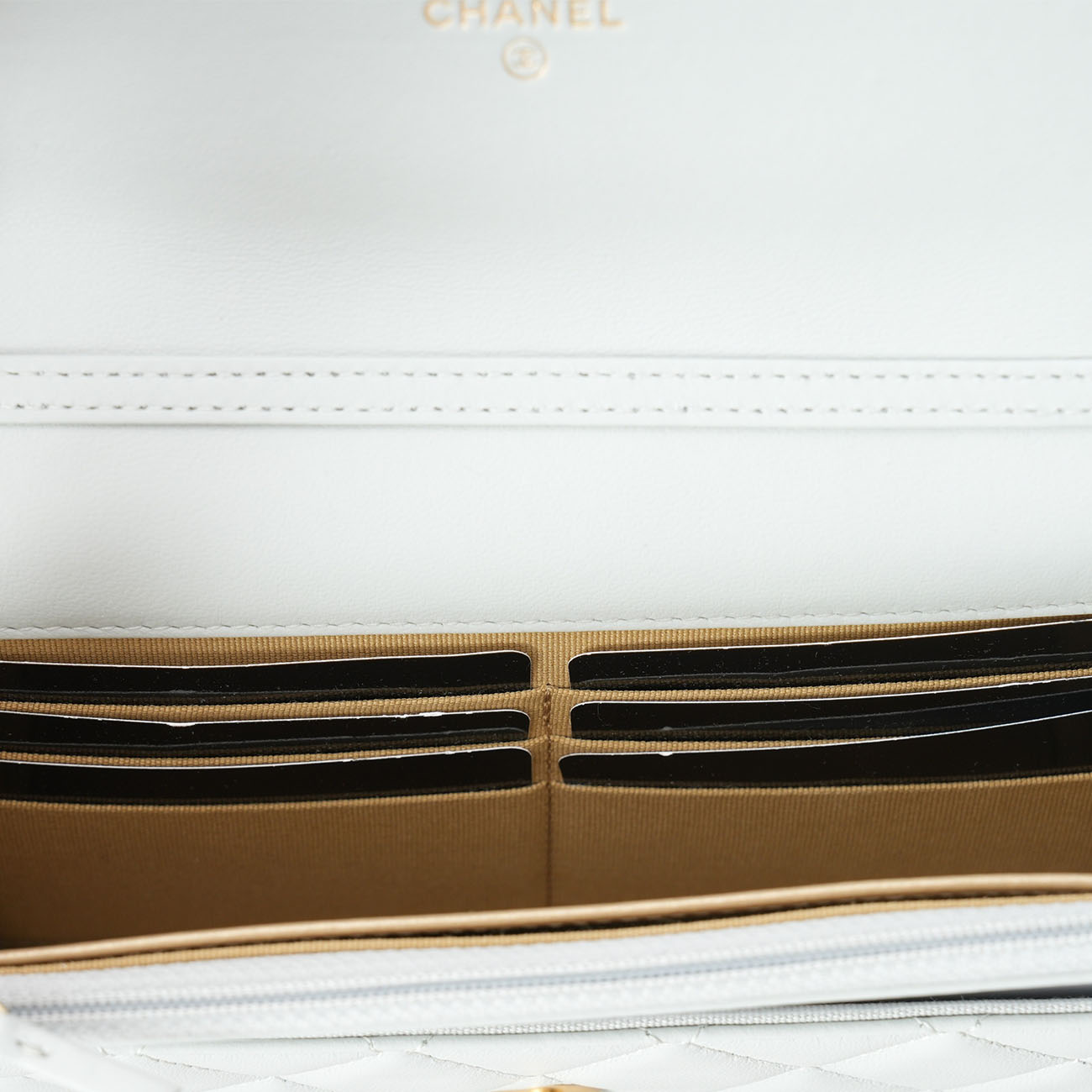 CHANEL(USED)샤넬 AP1450 램스킨 골든볼 WOC