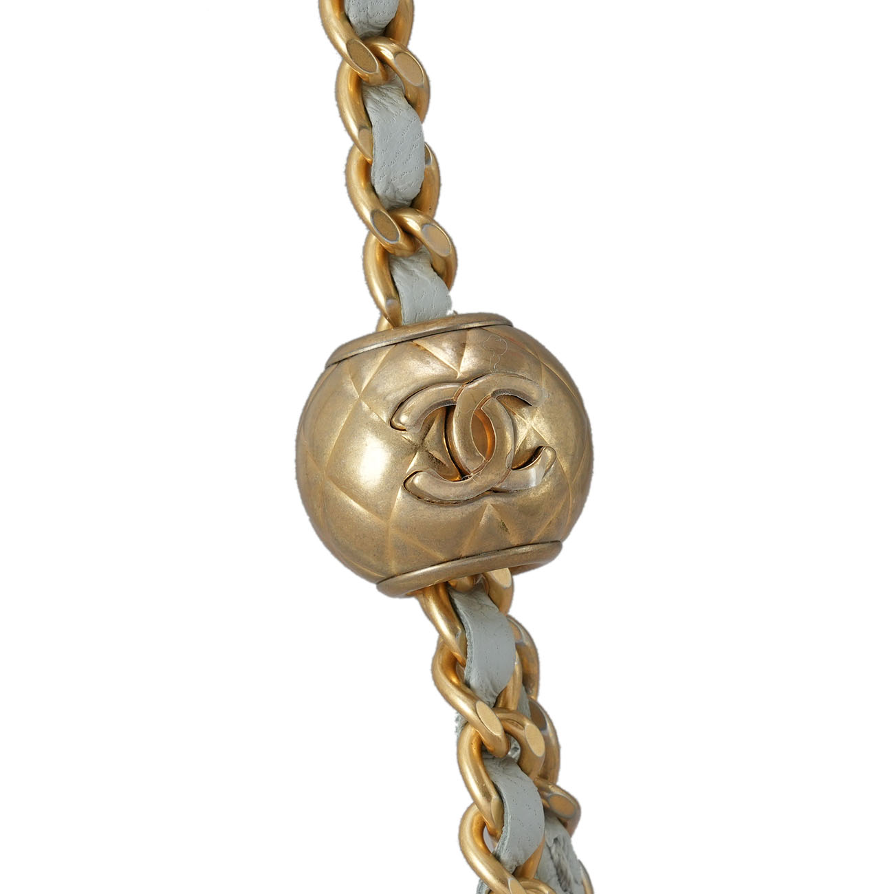 CHANEL(USED)샤넬 AP1450 램스킨 골든볼 WOC