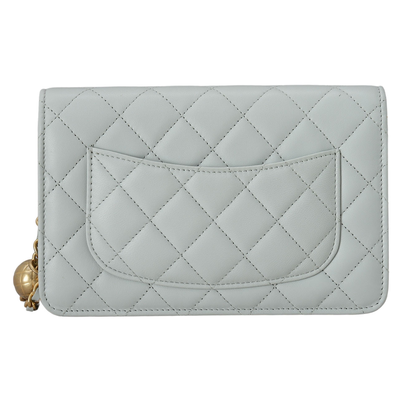 CHANEL(USED)샤넬 AP1450 램스킨 골든볼 WOC