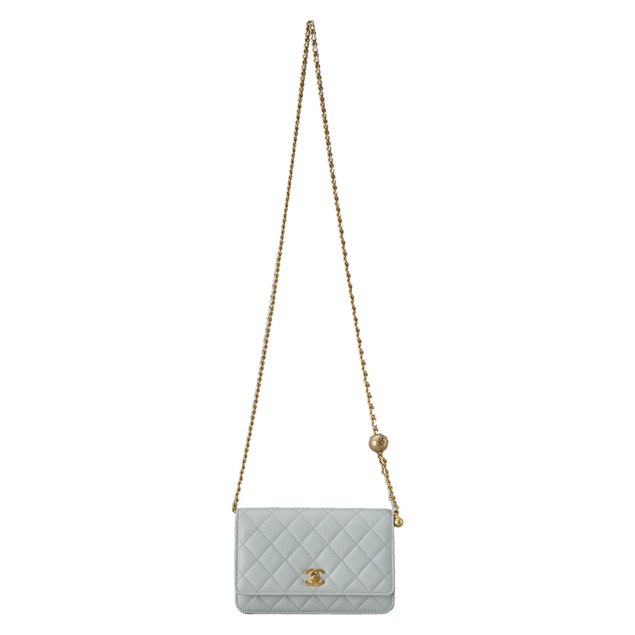 CHANEL(USED)샤넬 AP1450 램스킨 골든볼 WOC