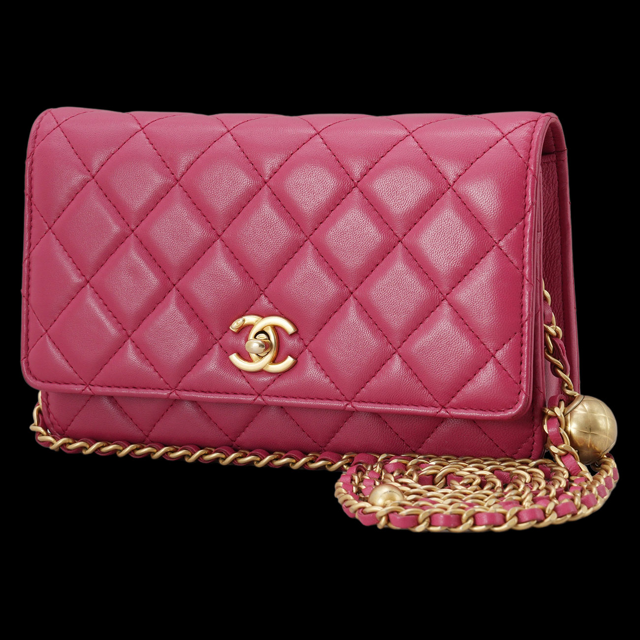 CHANEL(USED)샤넬 시즌 골든볼 WOC