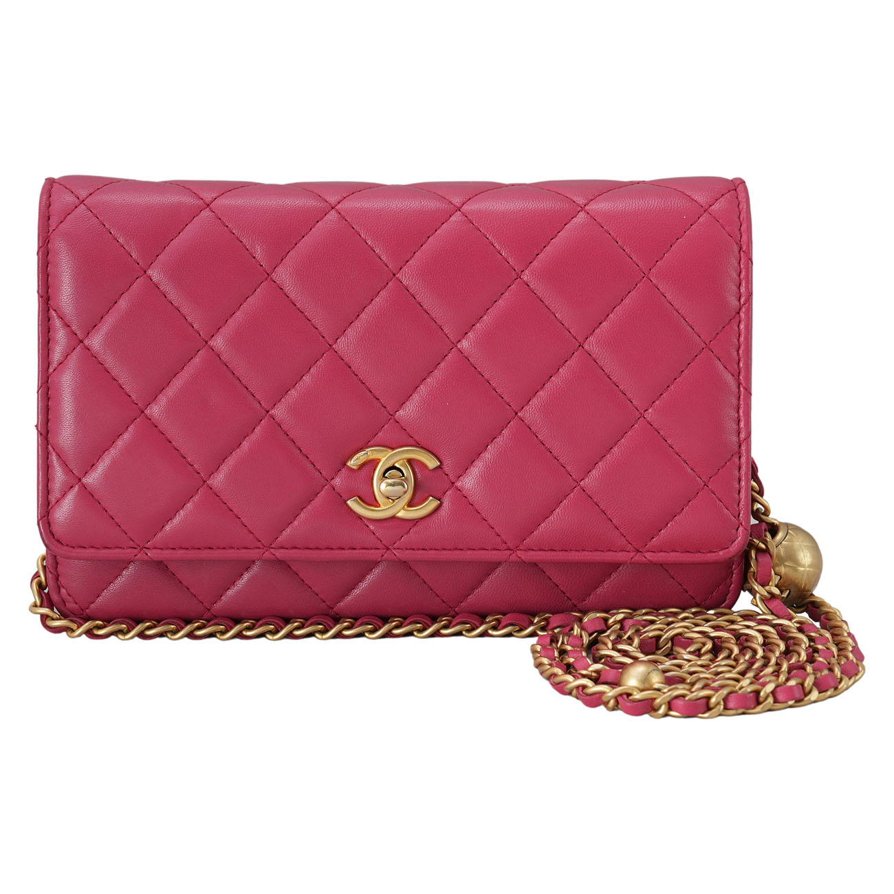 CHANEL(USED)샤넬 시즌 골든볼 WOC