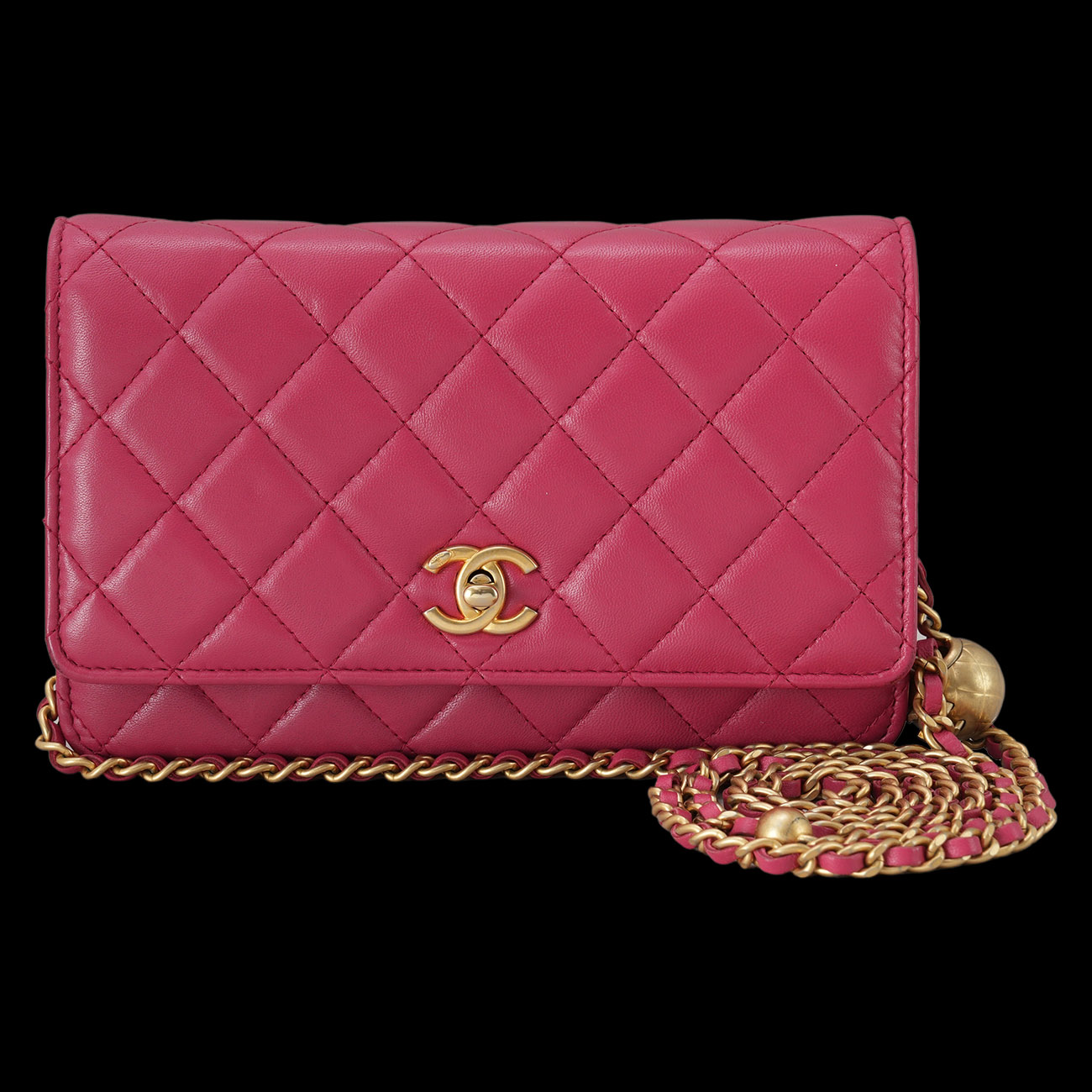 CHANEL(USED)샤넬 시즌 골든볼 WOC
