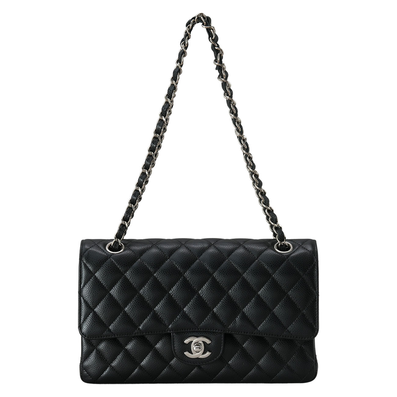 CHANEL(USED)샤넬 캐비어 클래식 미듐 플랩백
