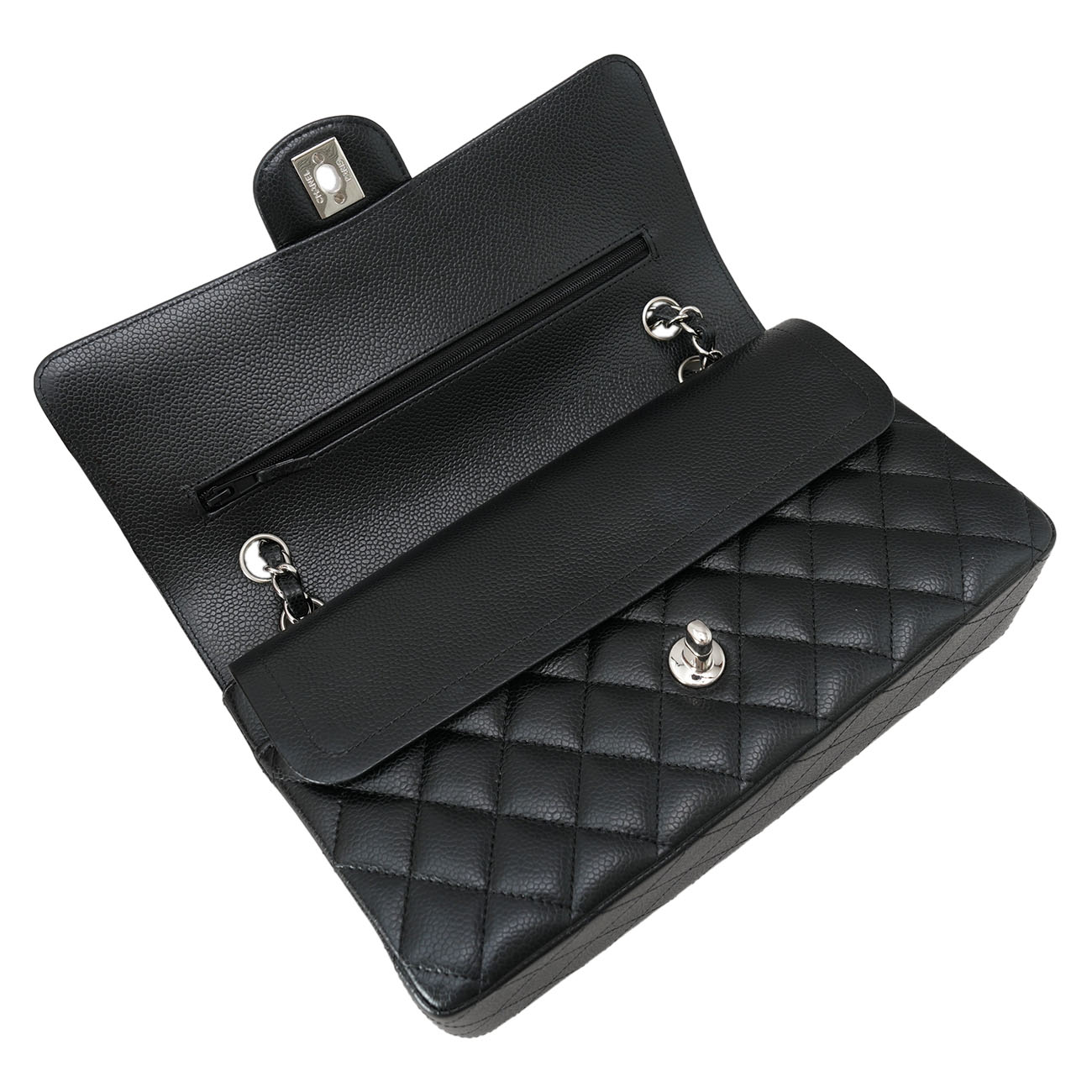 CHANEL(USED)샤넬 캐비어 클래식 미듐 플랩백
