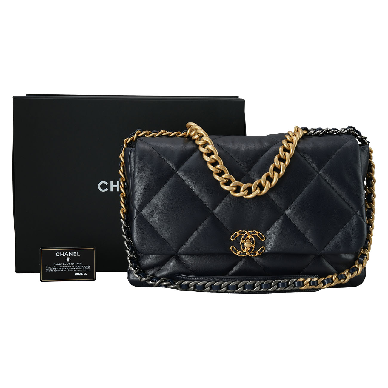 CHANEL(USED)샤넬 AS1162 19백 맥시
