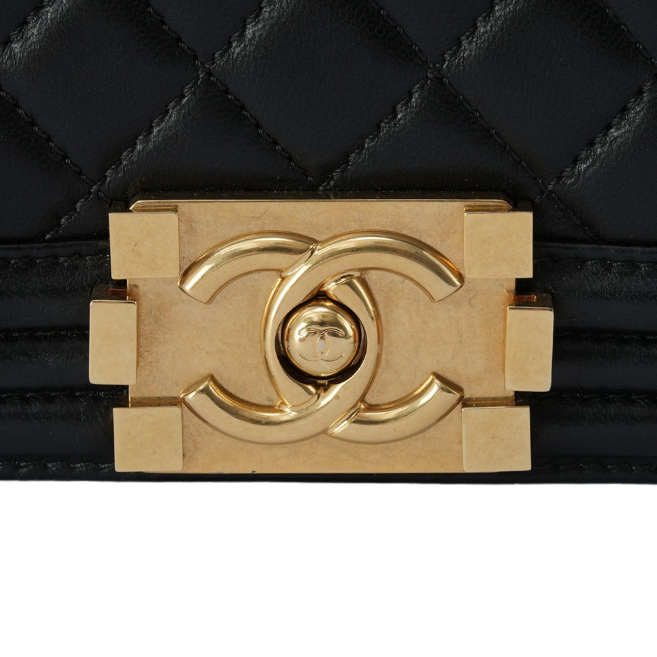 CHANEL(USED)샤넬 램스킨 보이샤넬 라지