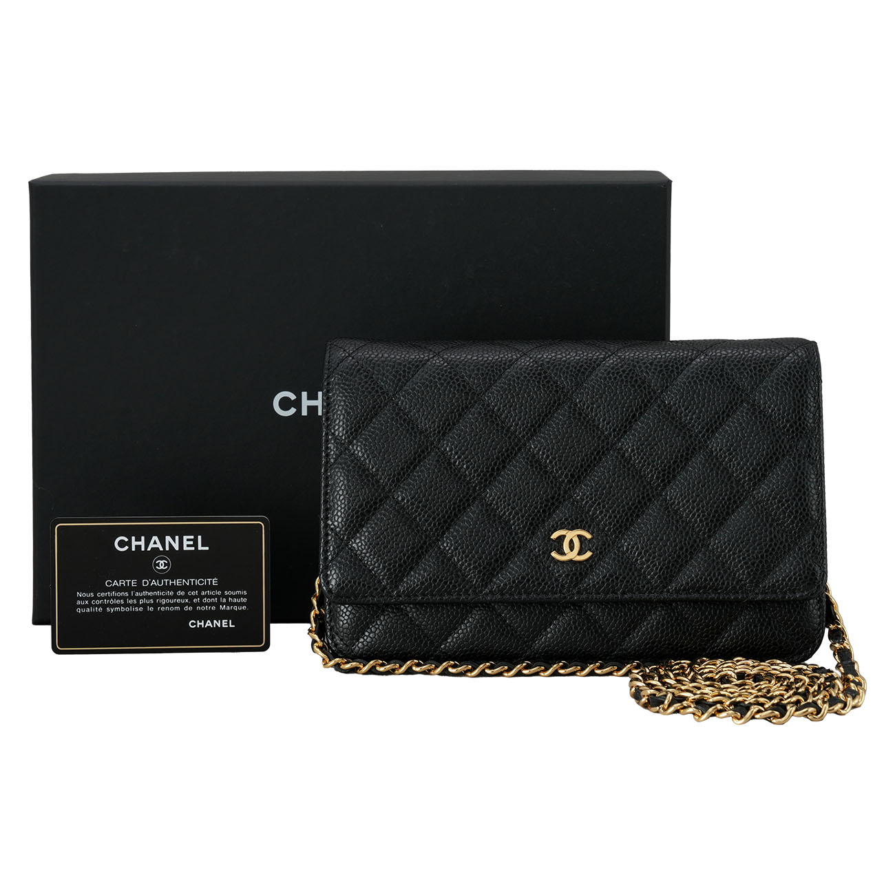 CHANEL(USED)샤넬 AP0250 캐비어 클래식 WOC