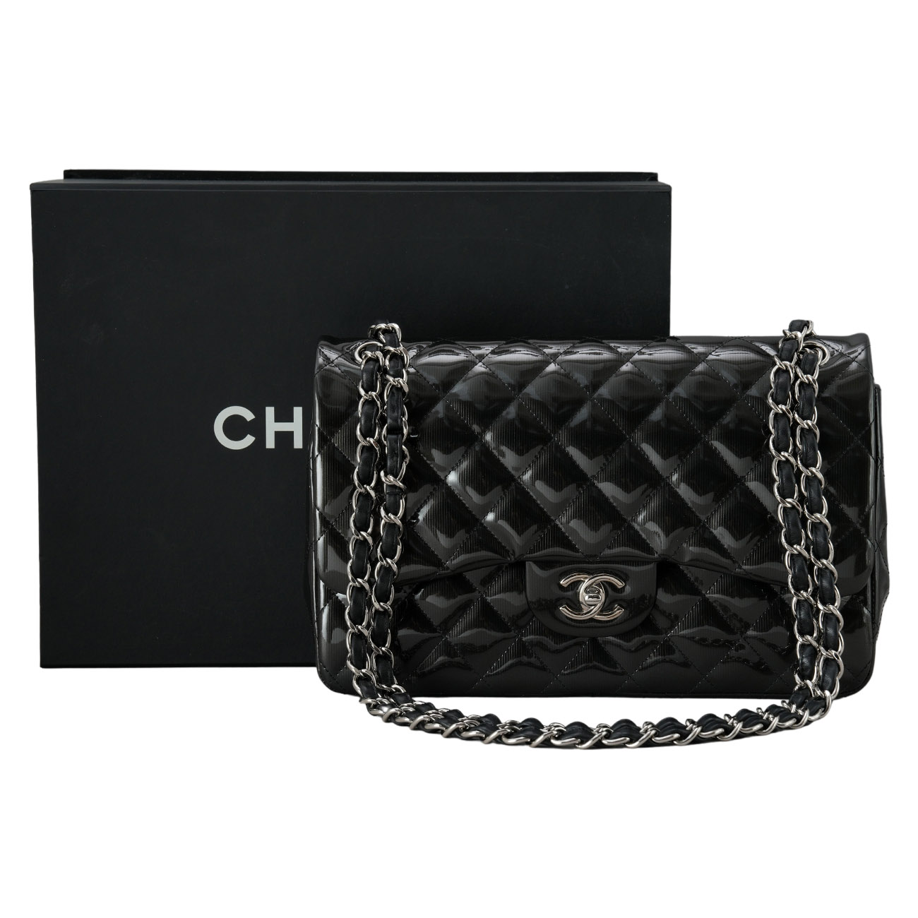 CHANEL(USED)샤넬 클래식 페이던트 점보 플랩백