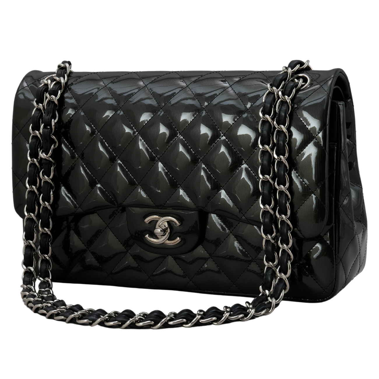 CHANEL(USED)샤넬 클래식 페이던트 점보 플랩백