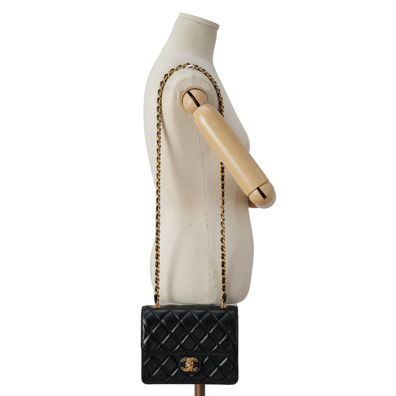CHANEL(USED)샤넬 AS4056 시즌 CC로고 퀼팅 미니 플랩백