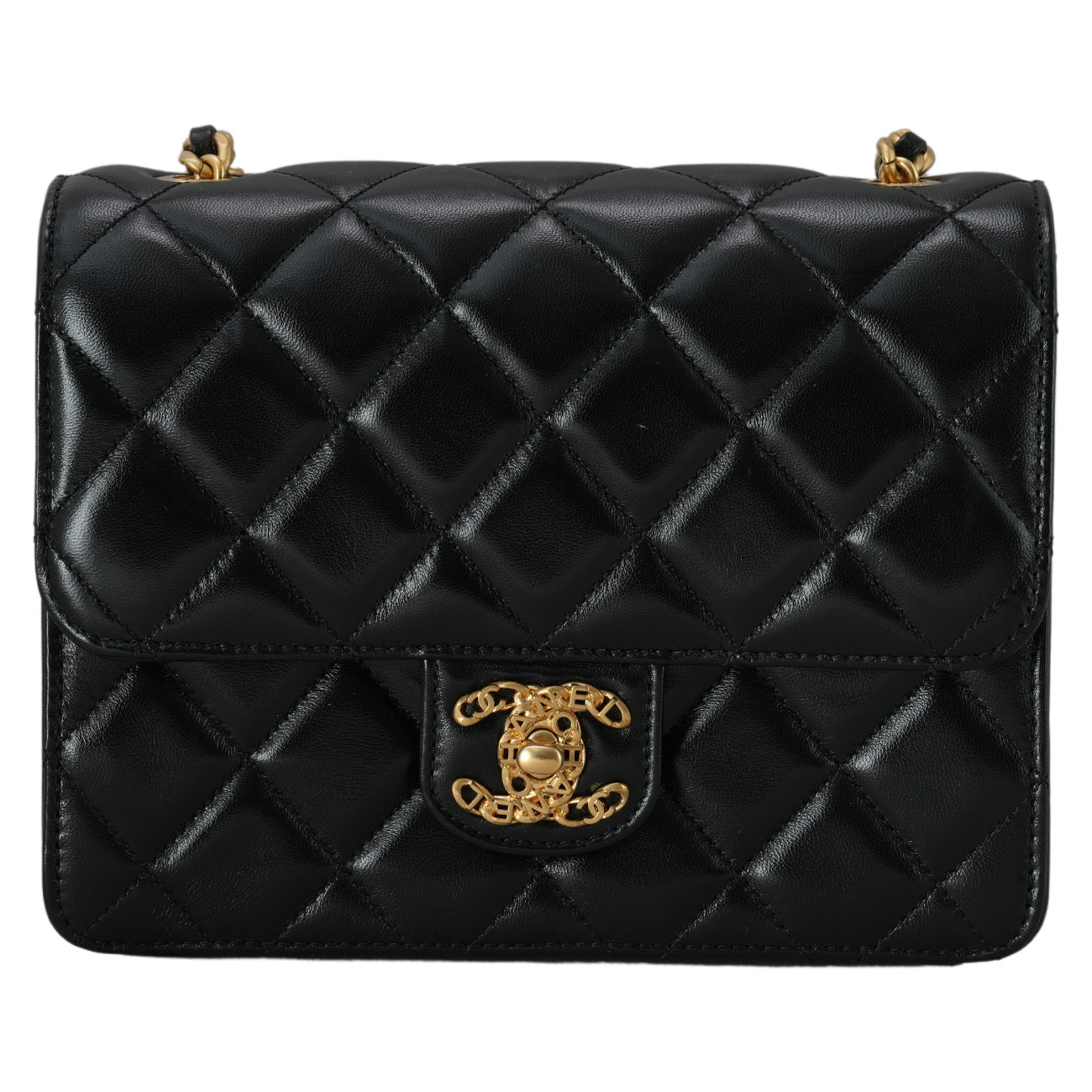 CHANEL(USED)샤넬 AS4056 시즌 CC로고 퀼팅 미니 플랩백