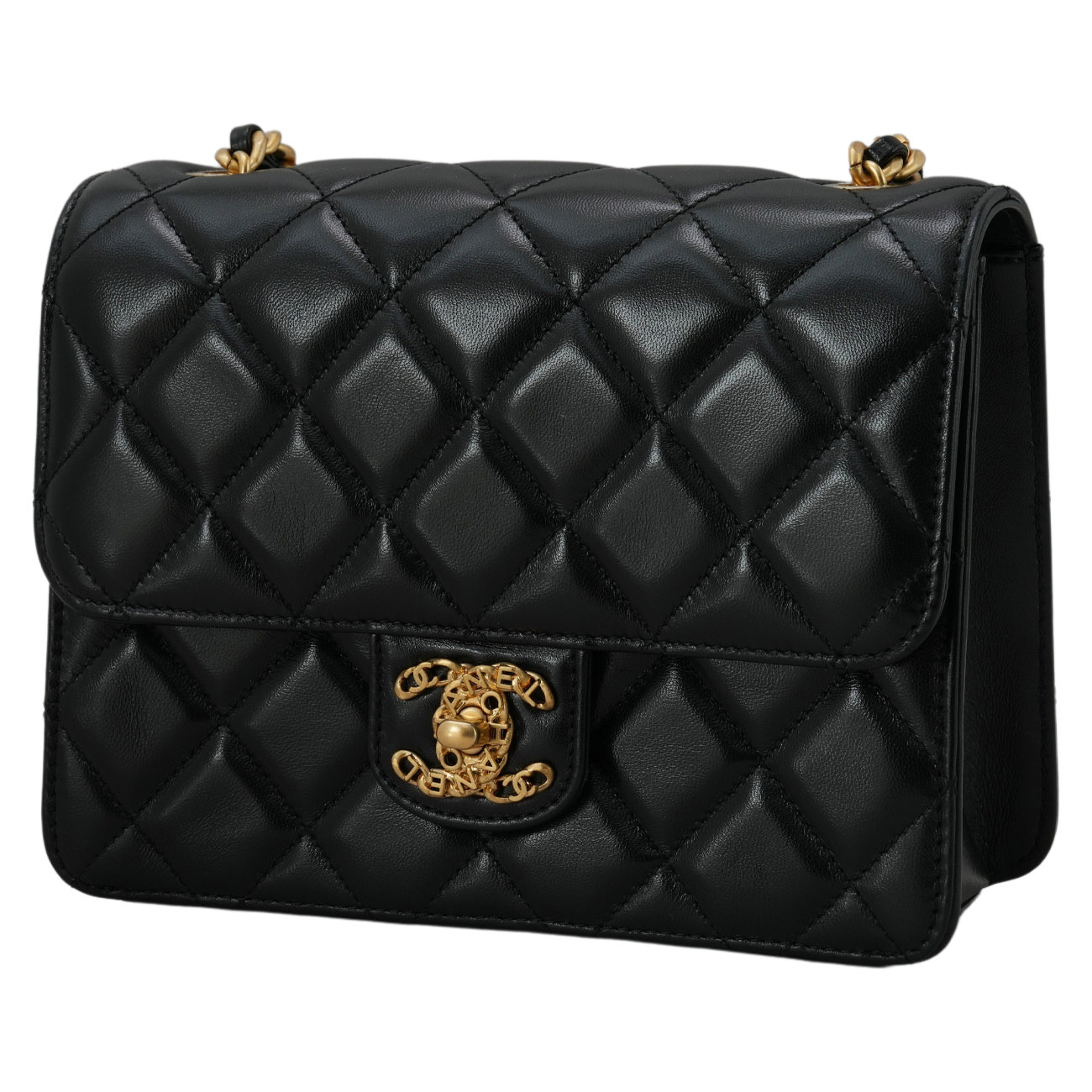 CHANEL(USED)샤넬 AS4056 시즌 CC로고 퀼팅 미니 플랩백