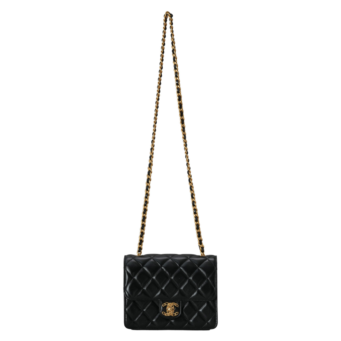 CHANEL(USED)샤넬 AS4056 시즌 CC로고 퀼팅 미니 플랩백