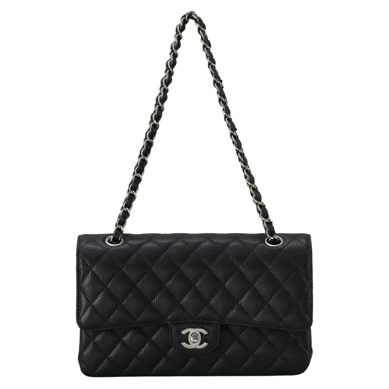 CHANEL(USED)샤넬 캐비어 클래식 미듐 플랩백