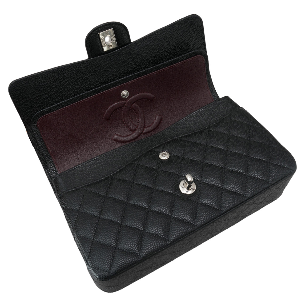 CHANEL(USED)샤넬 캐비어 클래식 미듐 플랩백