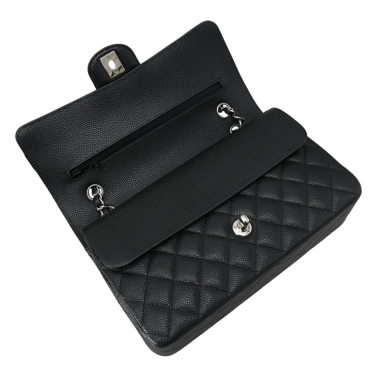 CHANEL(USED)샤넬 캐비어 클래식 미듐 플랩백