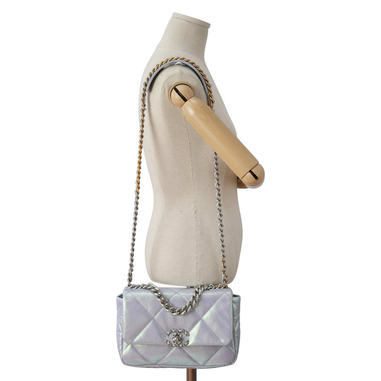 CHANEL(USED)샤넬 19백 미듐