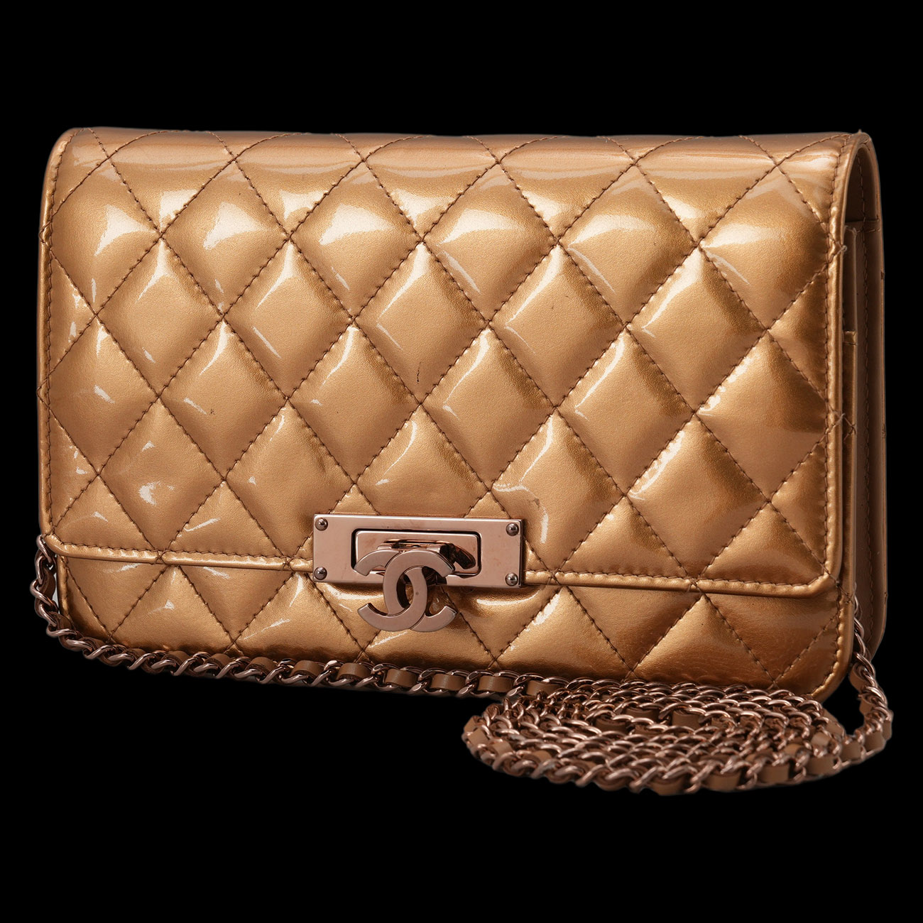 CHANEL(USED)샤넬 A80766 시즌 골든클래스 WOC