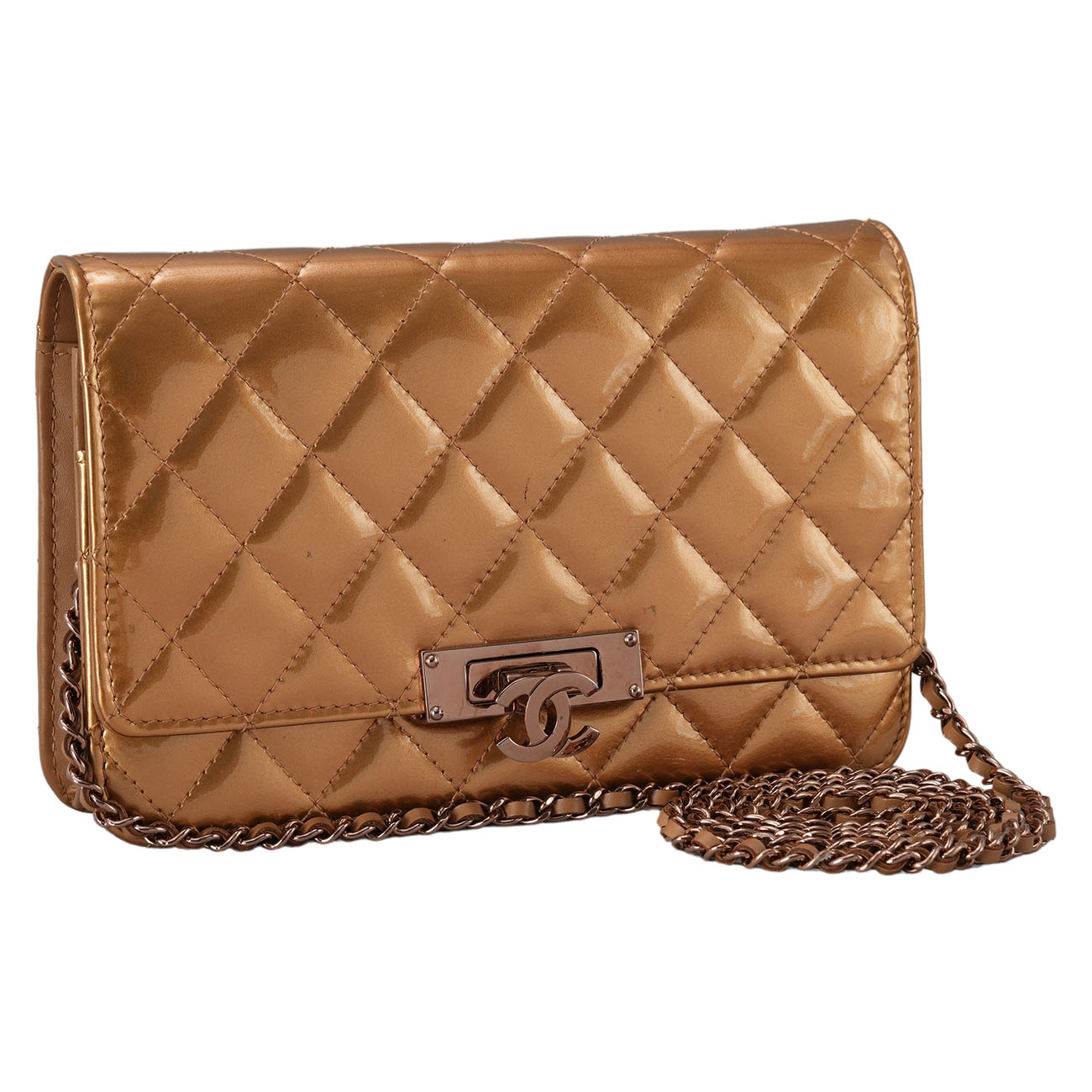 CHANEL(USED)샤넬 A80766 시즌 골든클래스 WOC