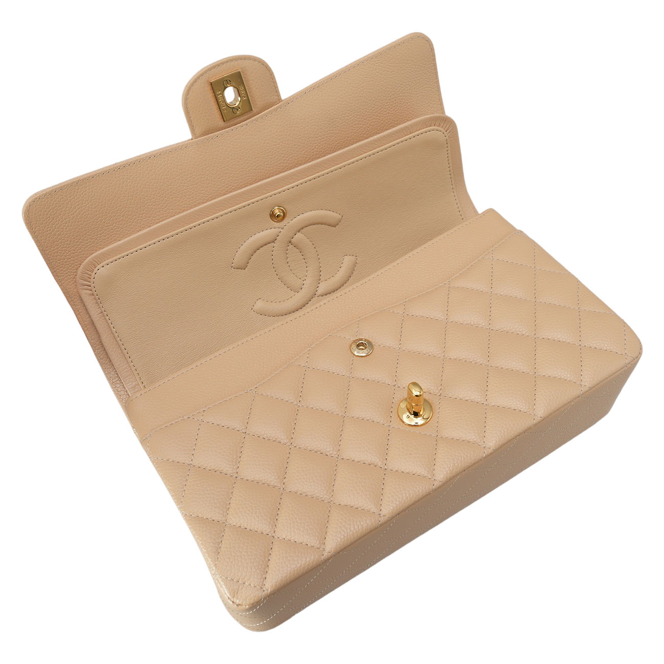 CHANEL(USED)샤넬 캐비어 클래식 미듐 플랩백