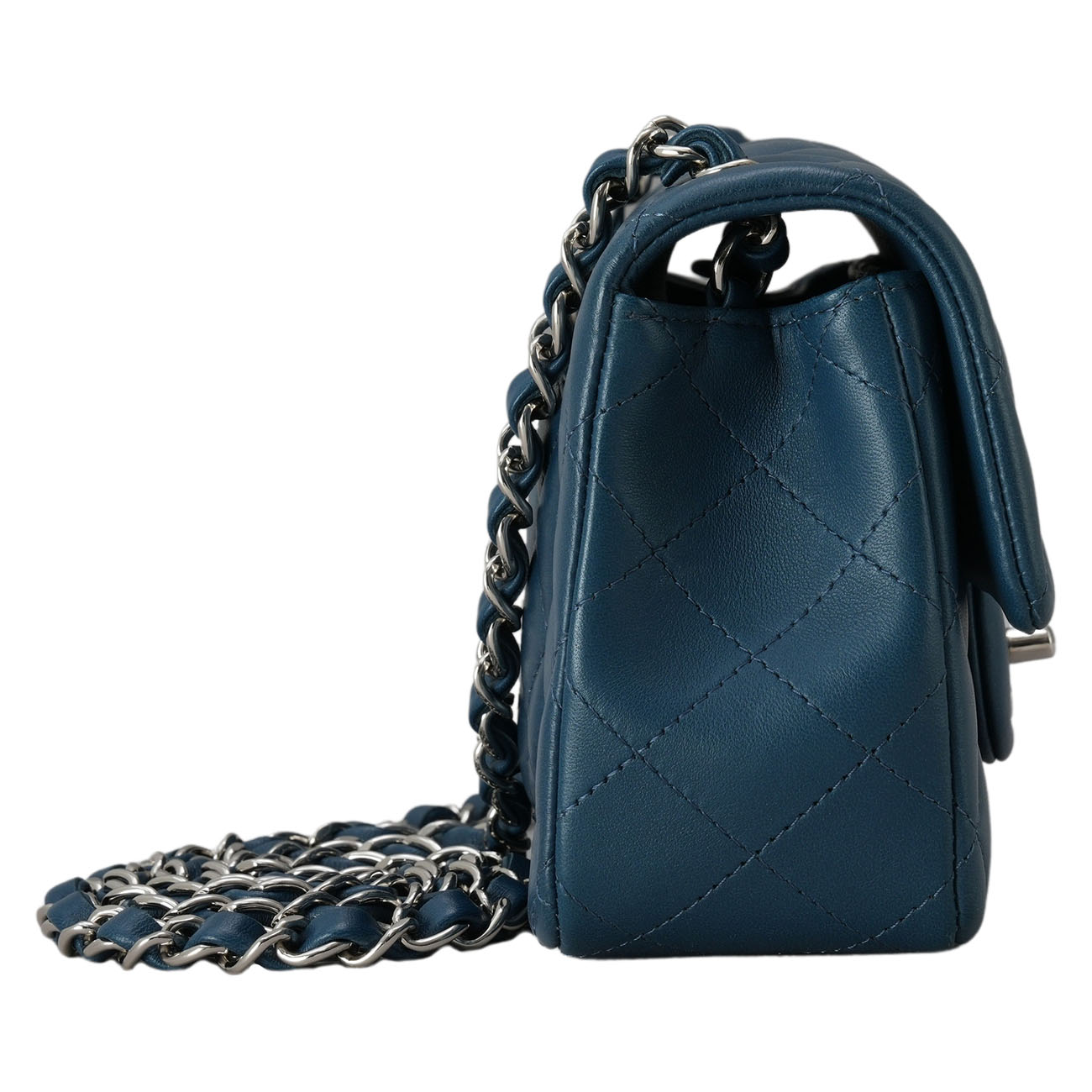 CHANEL(USED)샤넬 램스킨 클래식 뉴미니 크로스백