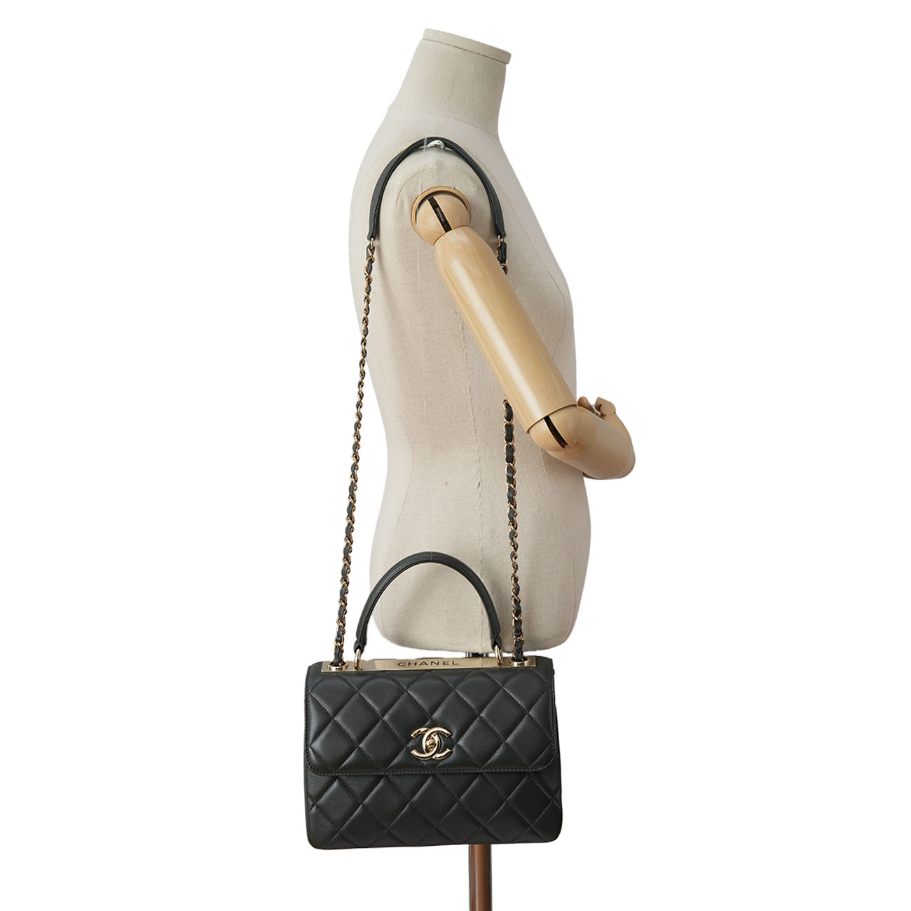CHANEL(USED)샤넬 램스킨 트렌디 CC 스몰