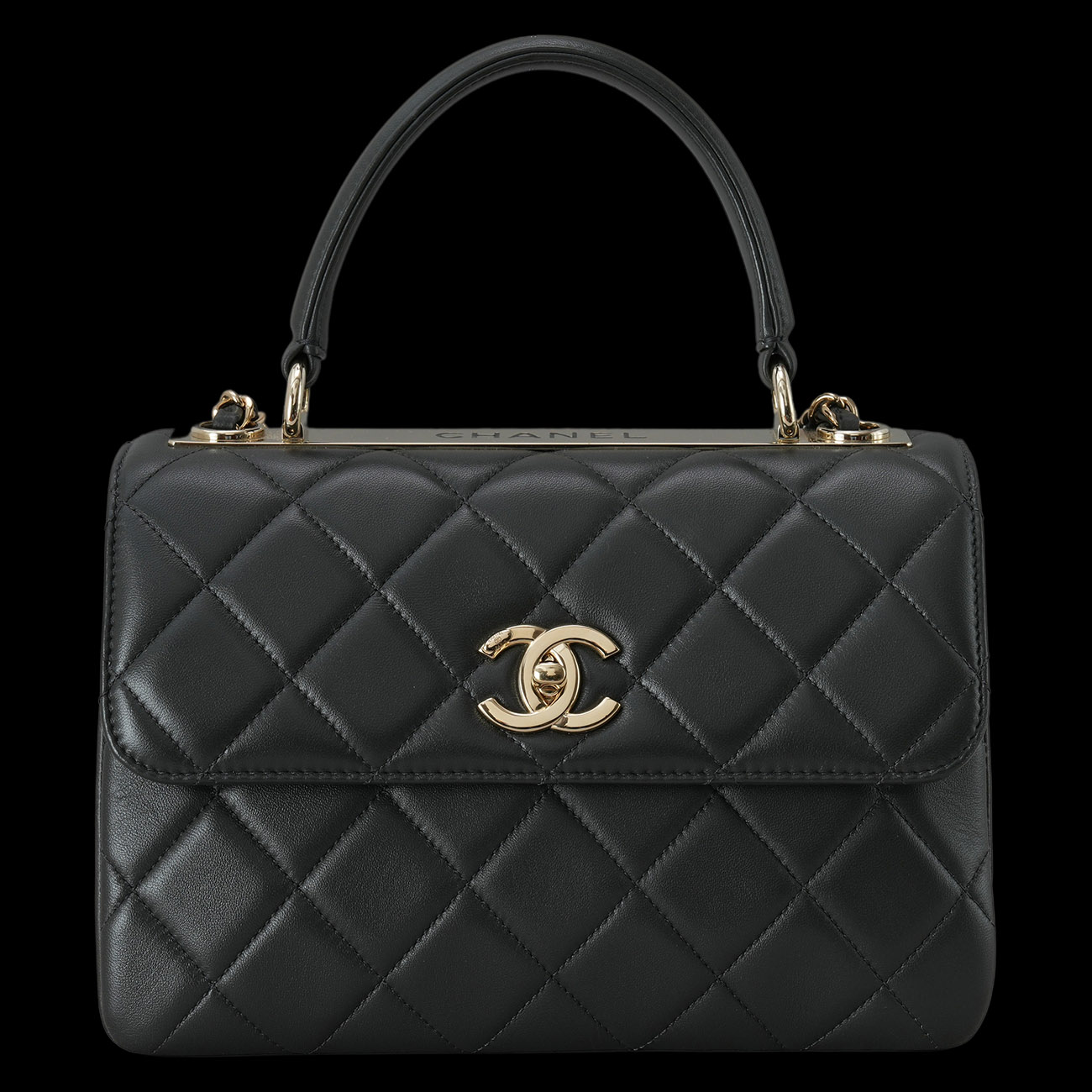 CHANEL(USED)샤넬 램스킨 트렌디 CC 스몰