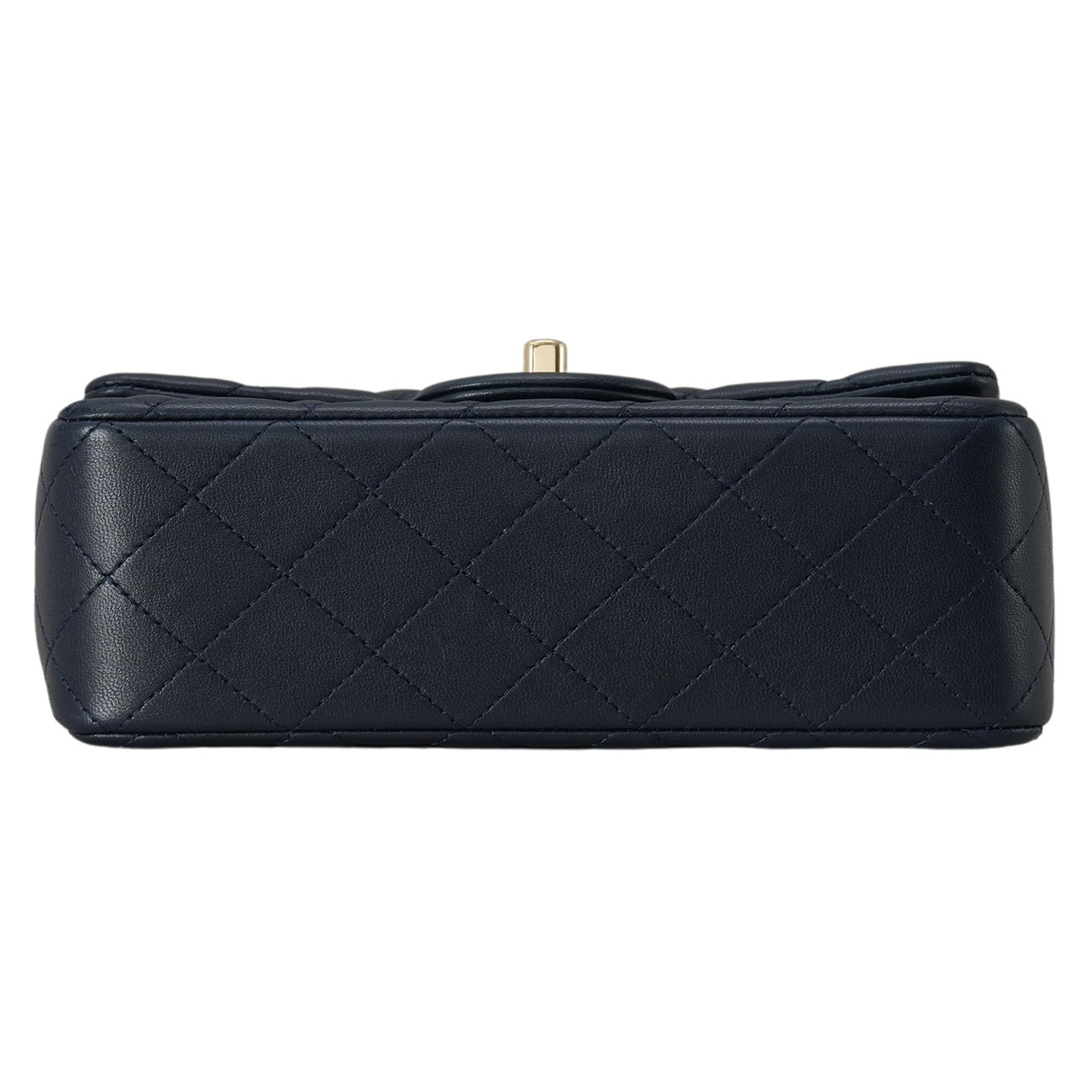 CHANEL(USED)샤넬 램스킨 클래식 뉴미니 탑핸들