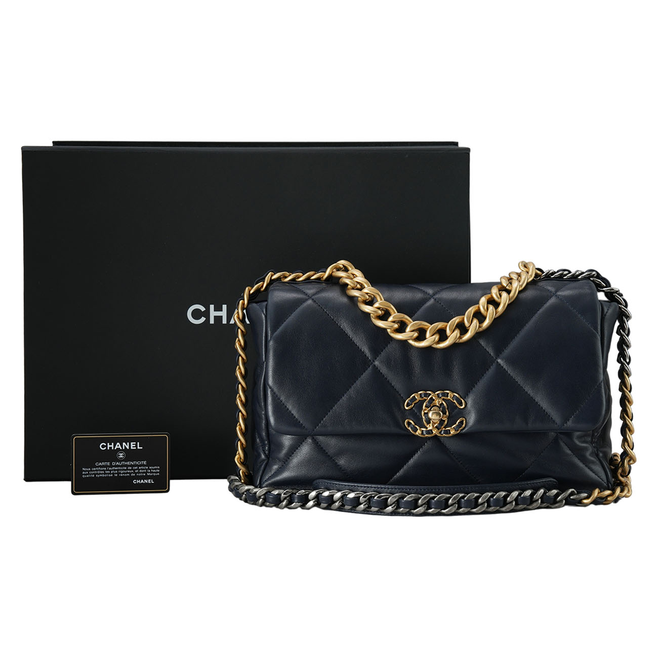 CHANEL(USED)샤넬 AS1161 19백 라지