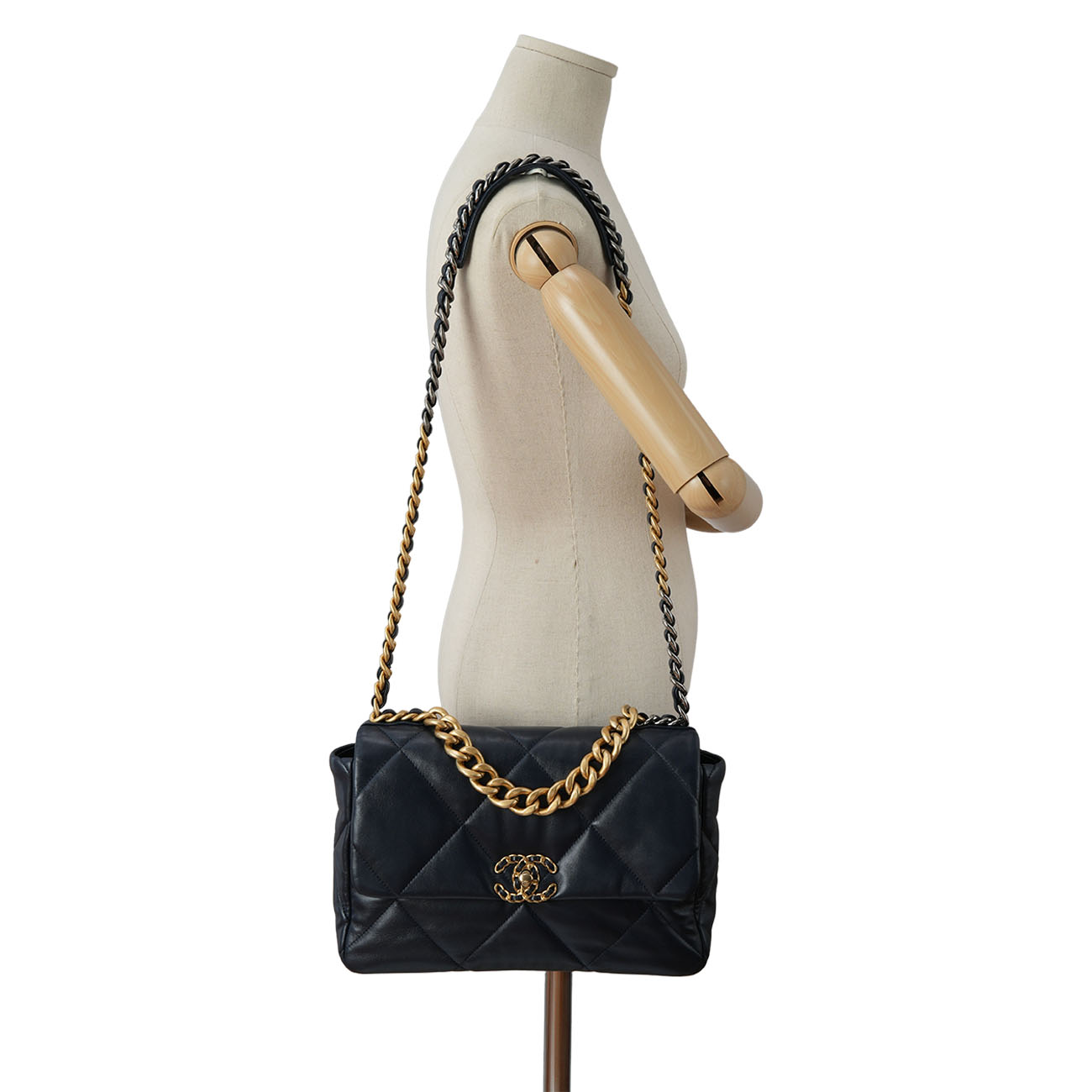 CHANEL(USED)샤넬 AS1161 19백 라지