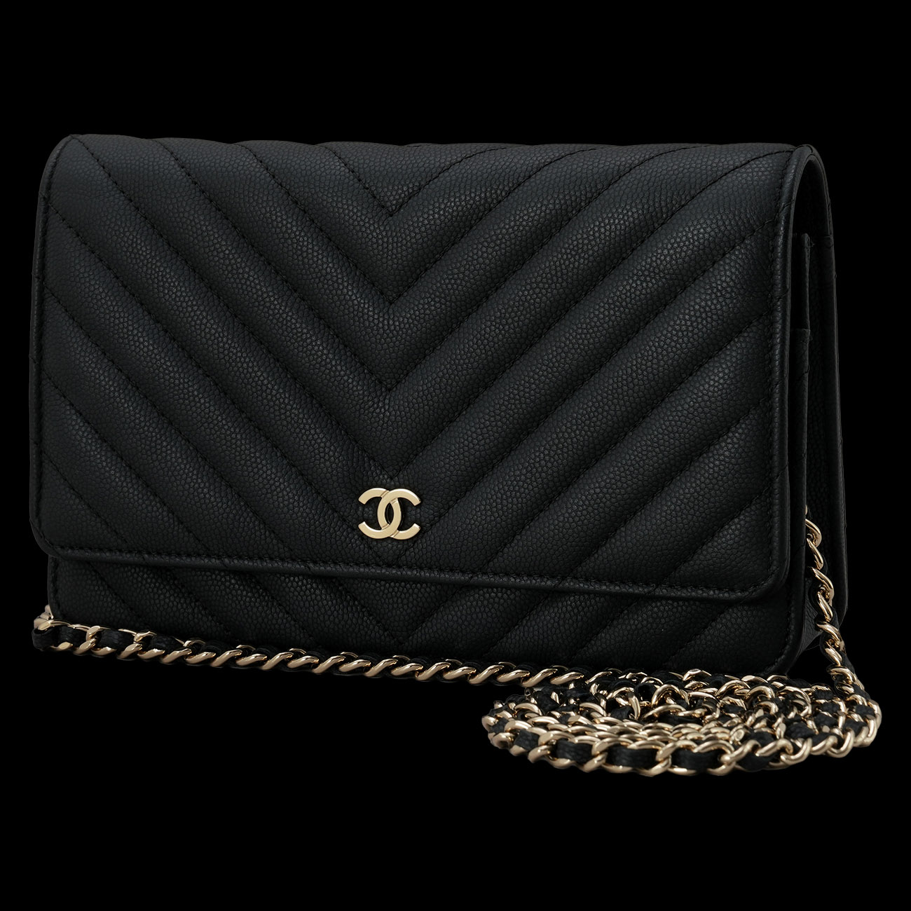 CHANEL(USED)샤넬 클래식 쉐브론 WOC