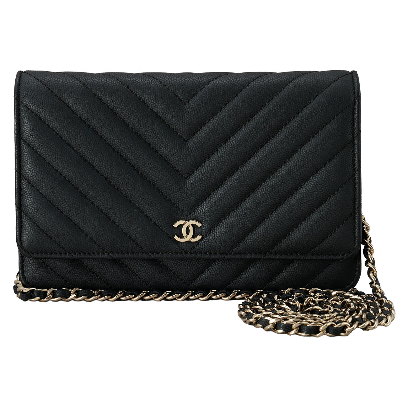 CHANEL(USED)샤넬 클래식 쉐브론 WOC