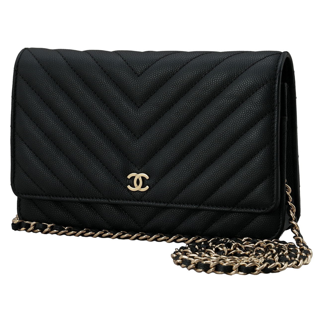 CHANEL(USED)샤넬 클래식 쉐브론 WOC