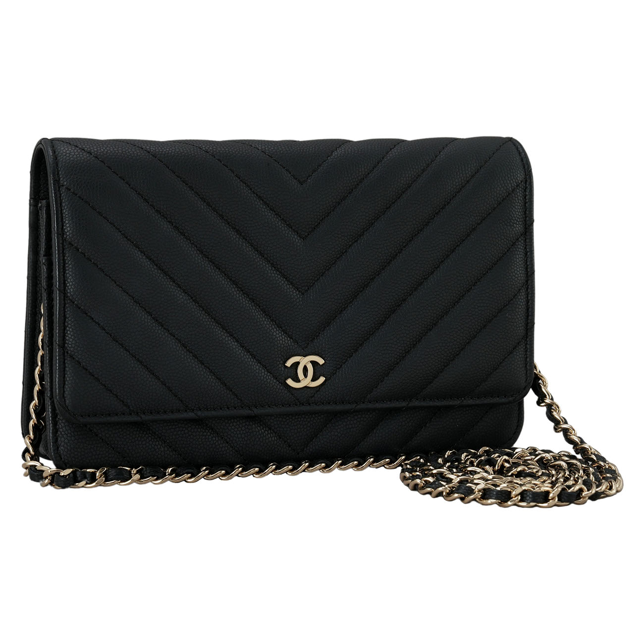 CHANEL(USED)샤넬 클래식 쉐브론 WOC
