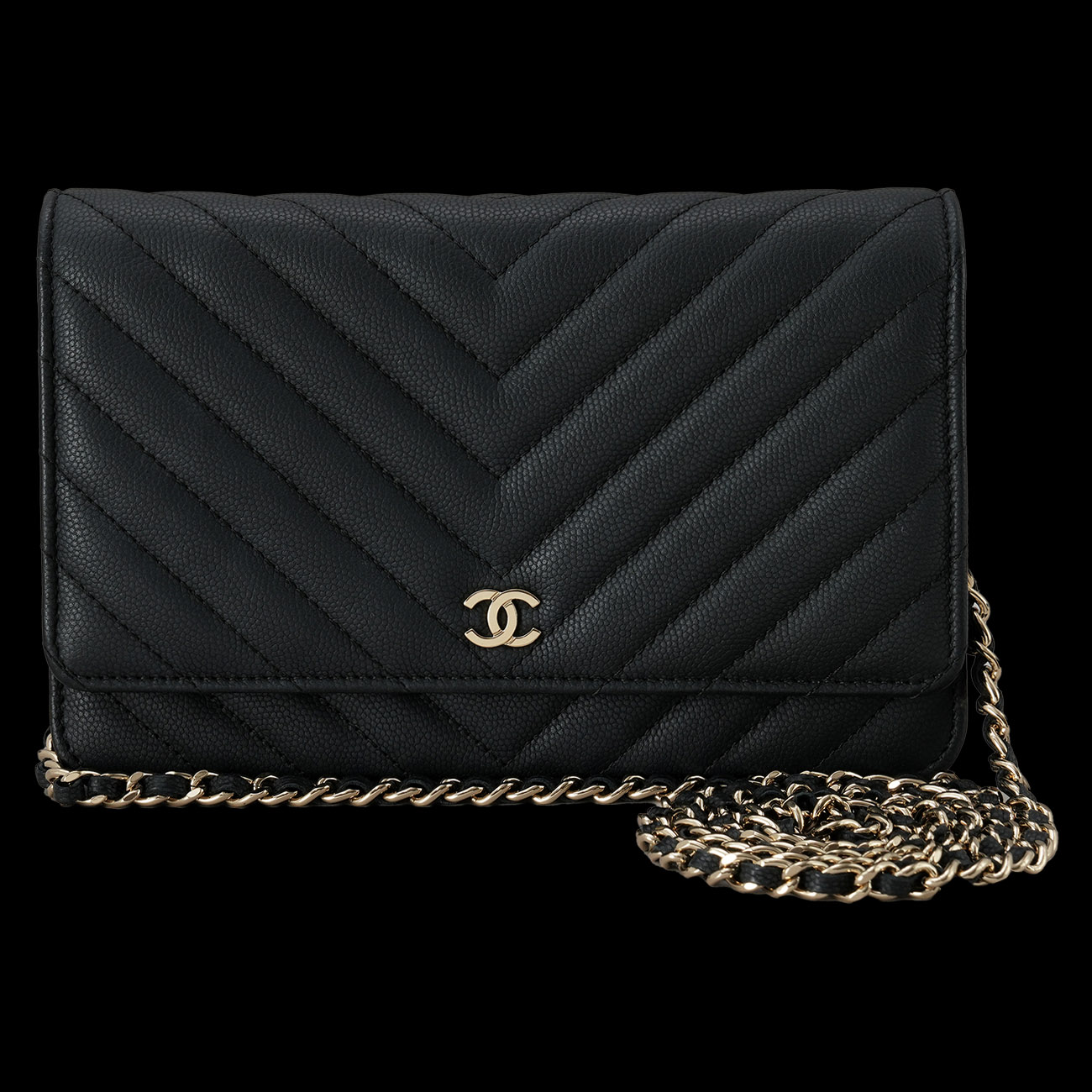 CHANEL(USED)샤넬 클래식 쉐브론 WOC