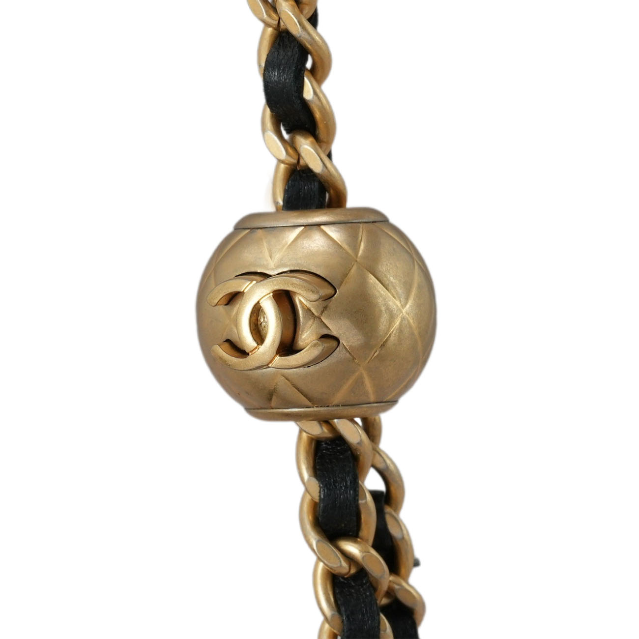 CHANEL(USED)샤넬 램스킨 골든볼 클래식 WOC