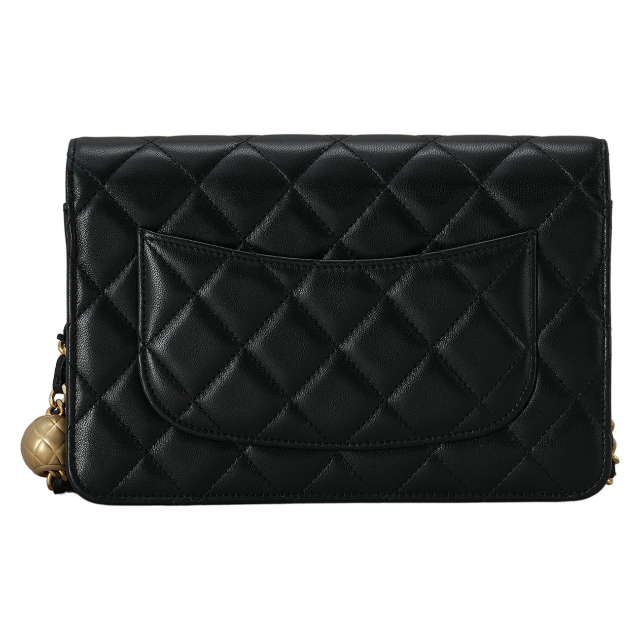 CHANEL(USED)샤넬 램스킨 골든볼 클래식 WOC