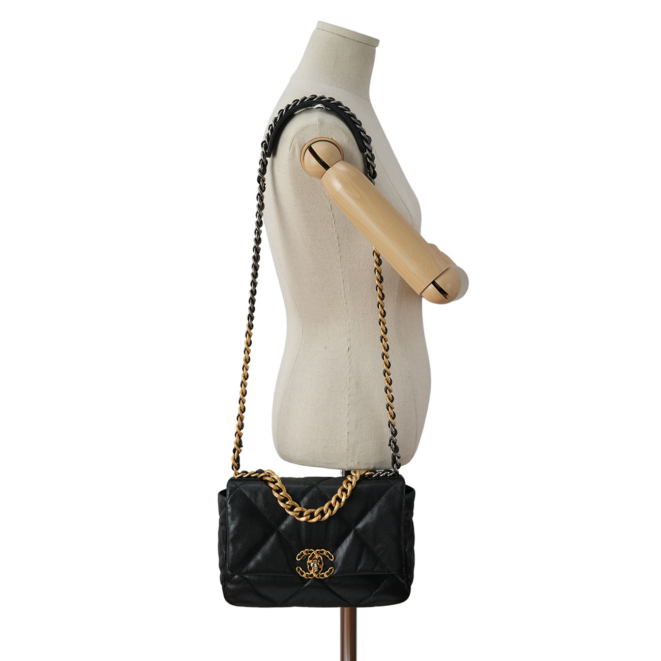 CHANEL(USED)샤넬 19백 미듐