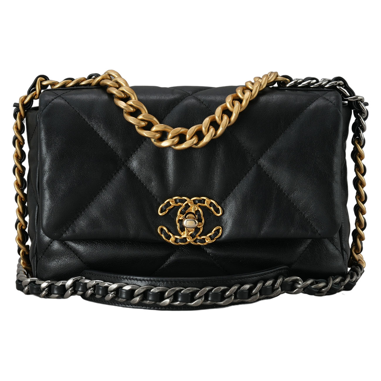 CHANEL(USED)샤넬 19백 미듐